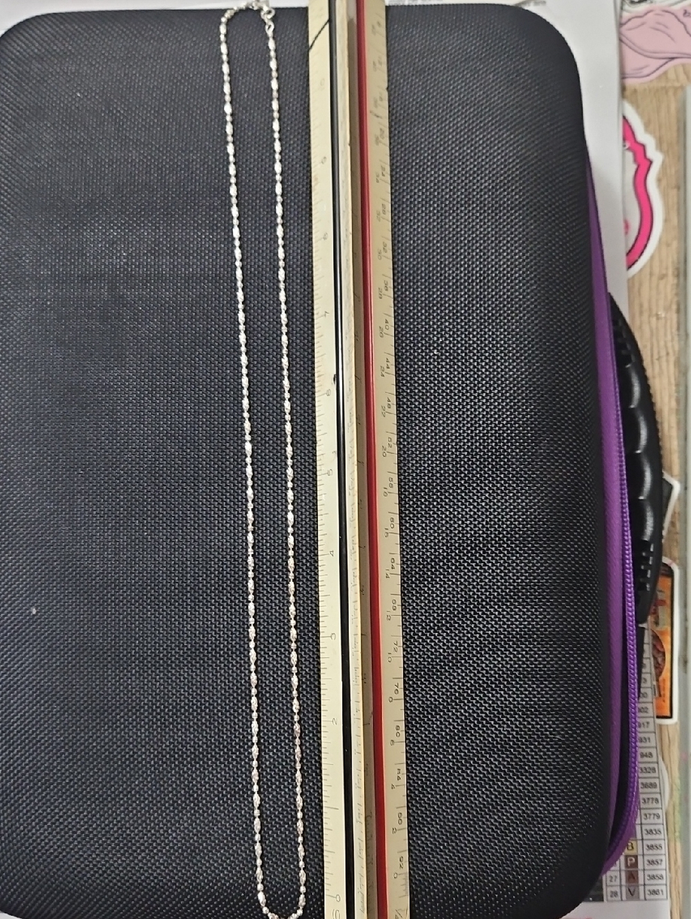 Sterling Silver Rope Chain Necklace - Classic Silver Tone